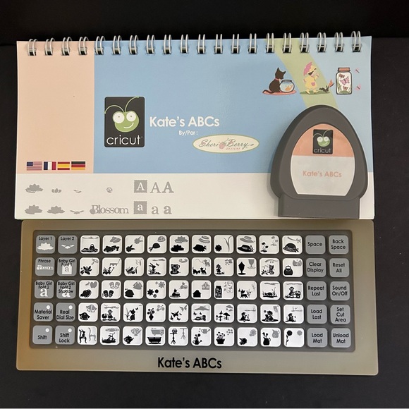 Cricut Kate’s ABC shapes & fonts - Picture 2 of 15